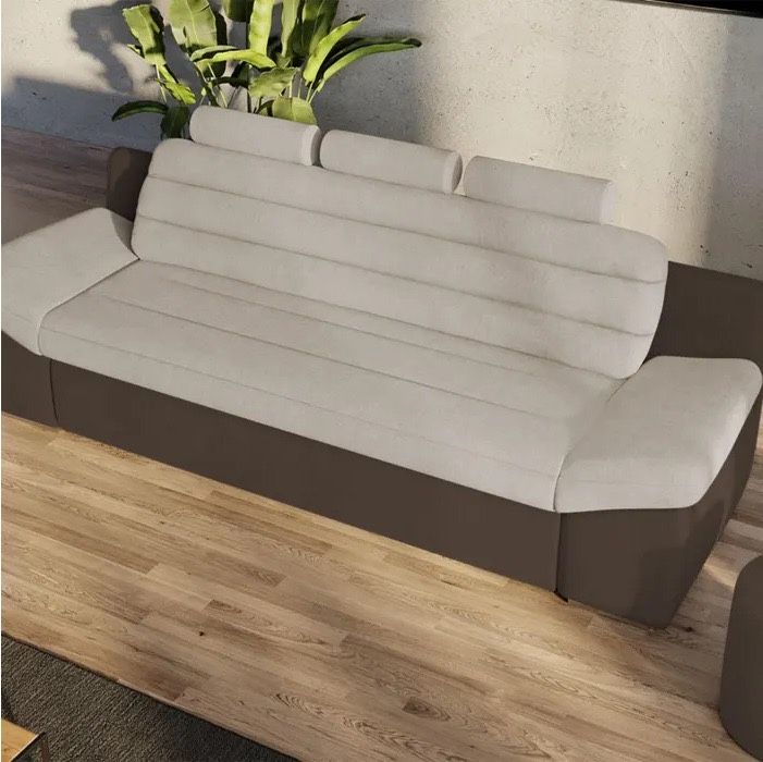 Canapea WOG crem-maro