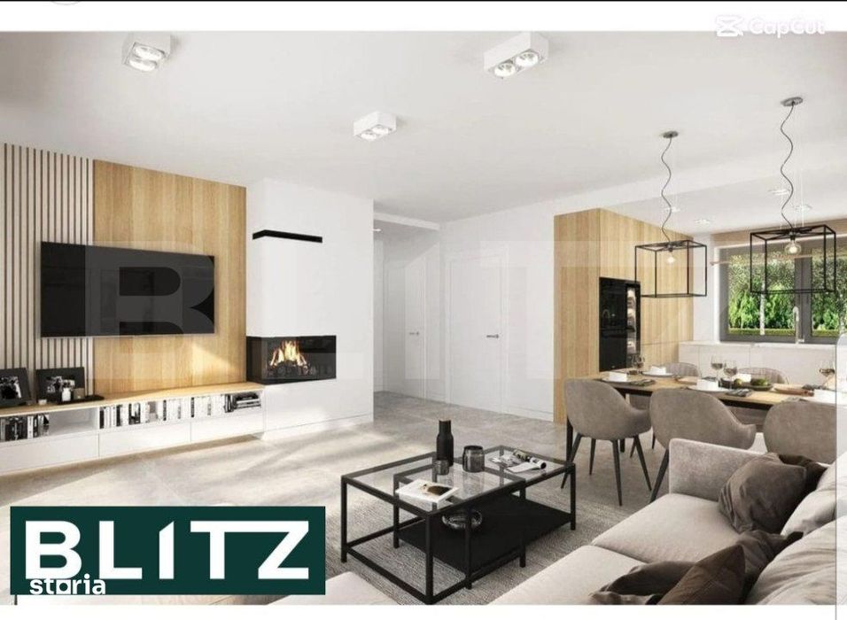 Casa moderna individuala, parter, 125 mp utili + 980 mp teren, zona Li