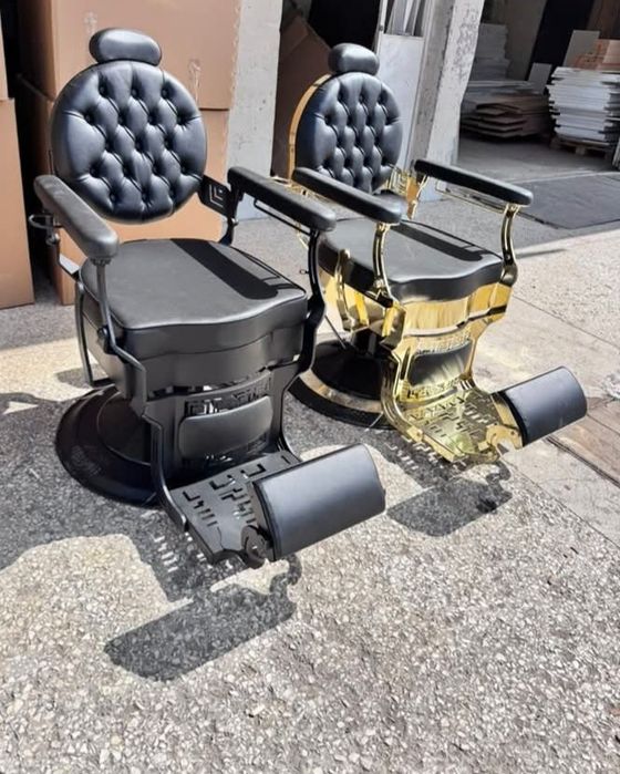 Професионални  барбер столове-НОВИ