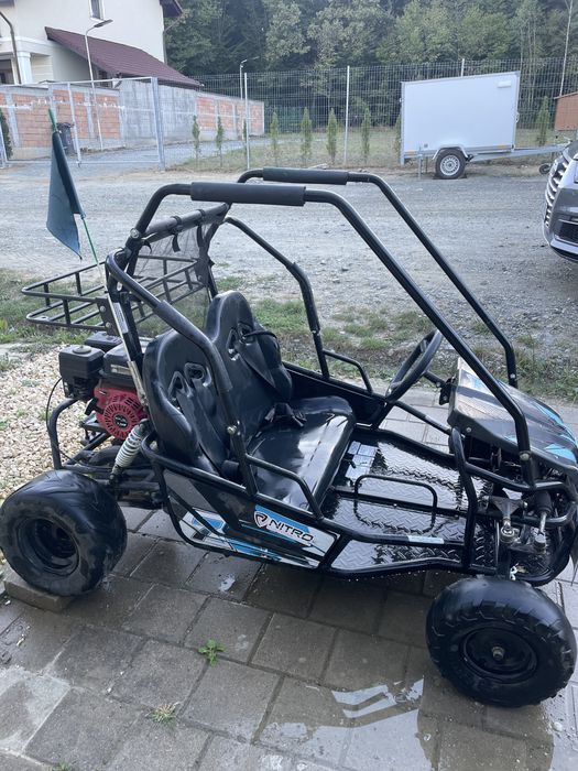 Buggy  Nitro Go Cart copii,2 cauciucuri noi ,2 casti incluse,factura