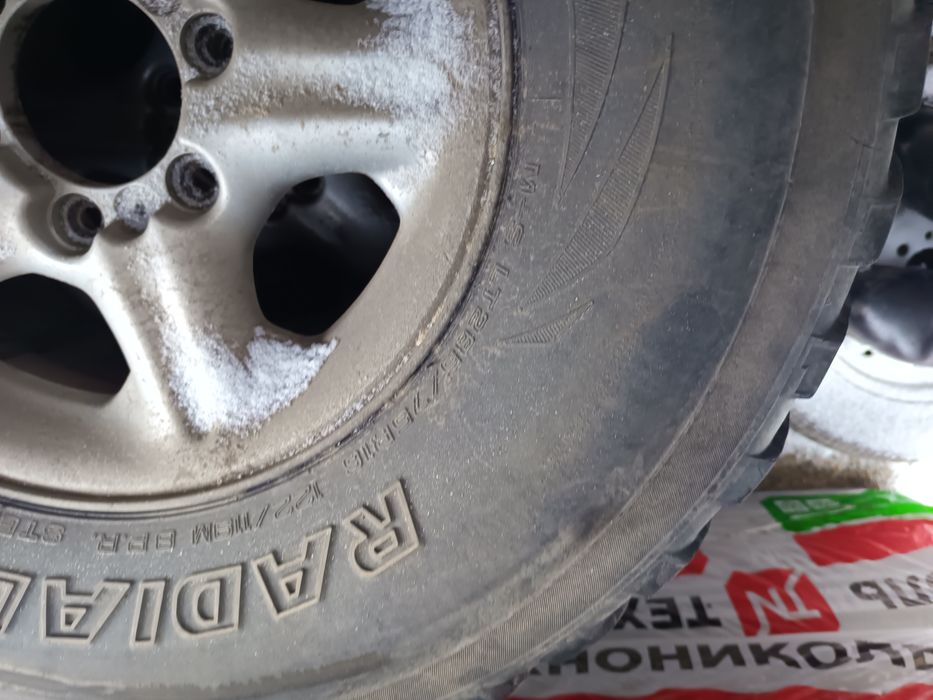 Колеса диски шины в сборе 285 75 р16 , 235 75 р15