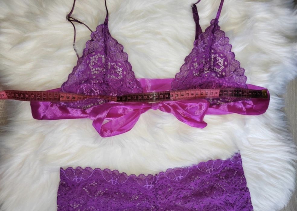 Set lenjerie sexy mov nou