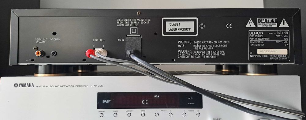 Denon DCD 625 II CD player muzica track cd player