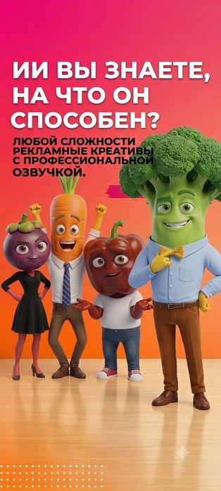 ИИ видео,фото от 1500тг