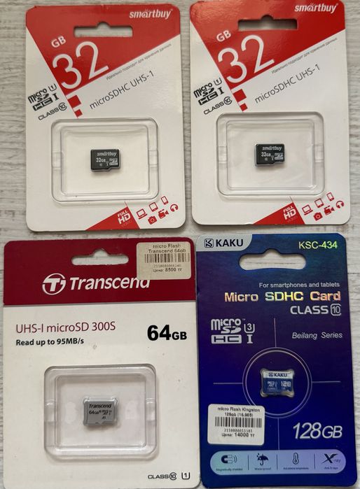 Флешки USB/micro/CD новые