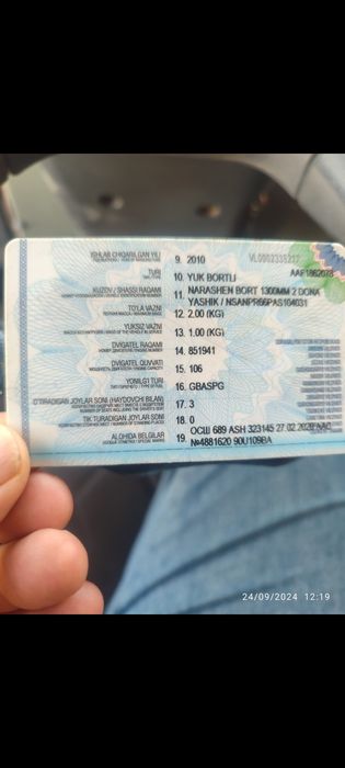 Isuzu 2010-yil 100% javob