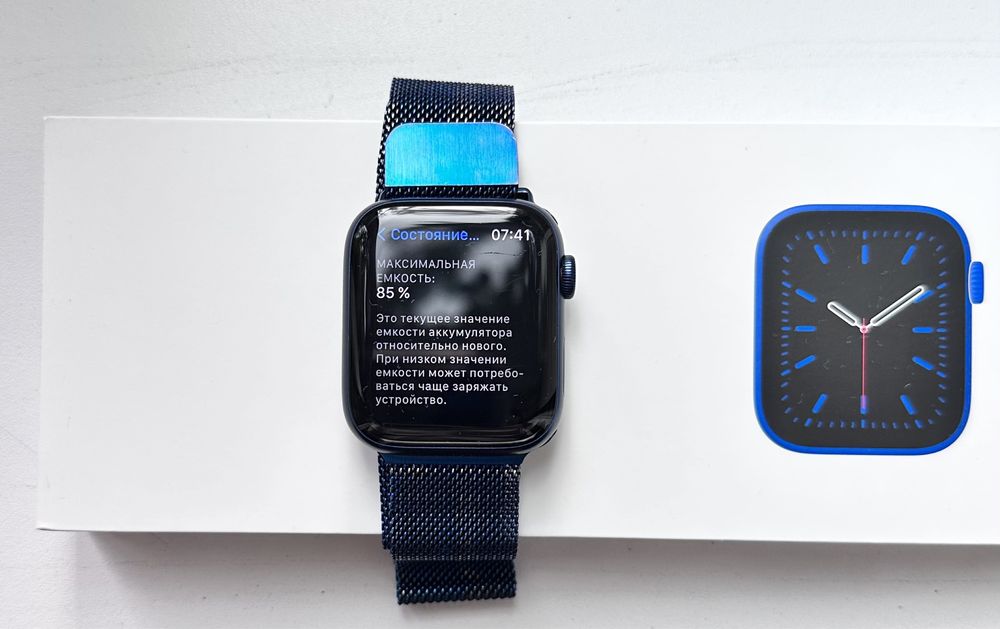 Apple Watch Series 6 Blue 44мм EAC