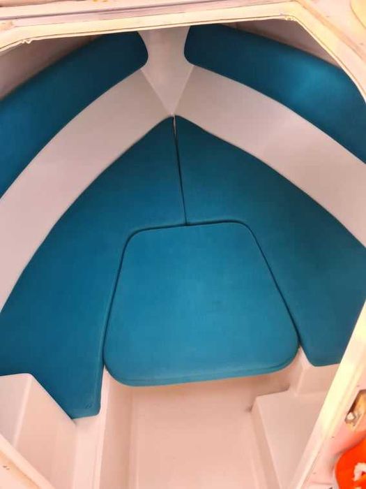 Barca semicabinata Angelo Molinari 630, Honda 135 outboard