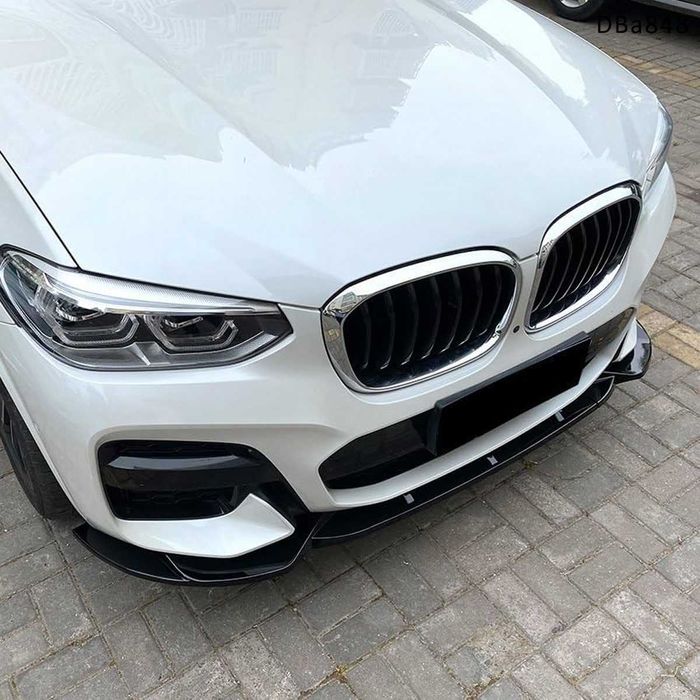 Тунинг лип спойлер предна броня BMW X3 G01 X4 G02 M бмв х3 х4 г серия