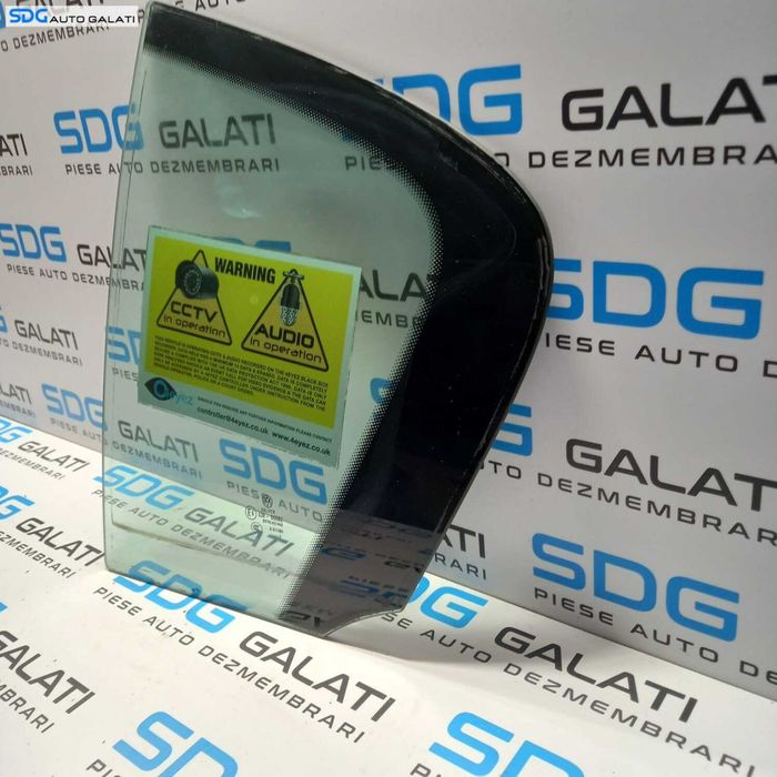 Geam Sticla Fix de pe Usa Stanga Spate Volkswagen Passat B7 Berlina Sedan 2010 - 2015 [0987]