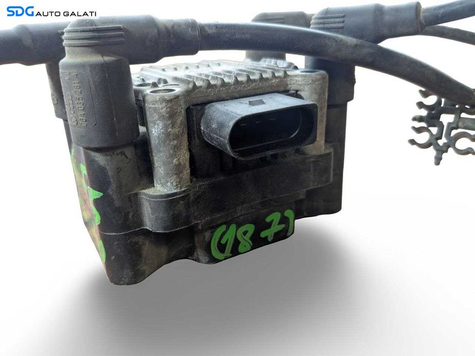 Bobina Inductie Audi A4 B5 1.6 Benzina 1997 - 2001 Cod 032905106B 06A035281A 311740 [L9885]