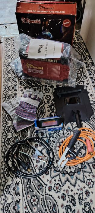 Yap yangi Masaki svarka apparati sotiladi!