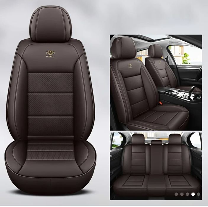 Кожаные чехлы на сиденья для автомобиля новые