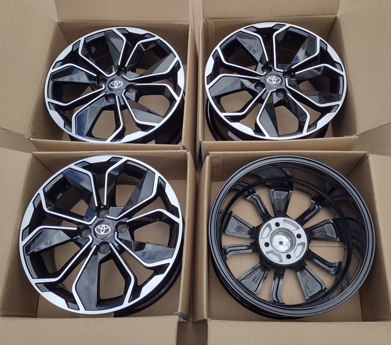 ‼️Ofertă‼️Jante Toyota 4 x 100 R15 Bicolore sau R16