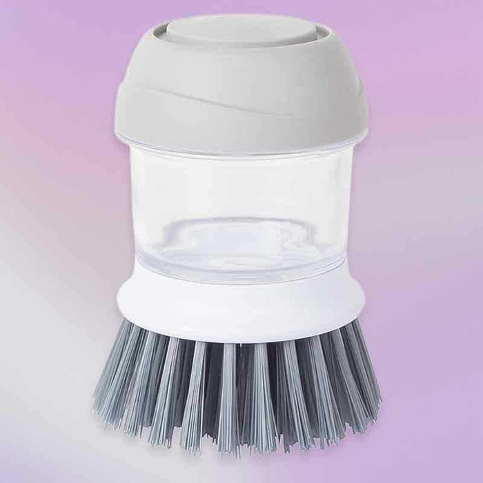 Четка за почистване с диспенсър и поставка