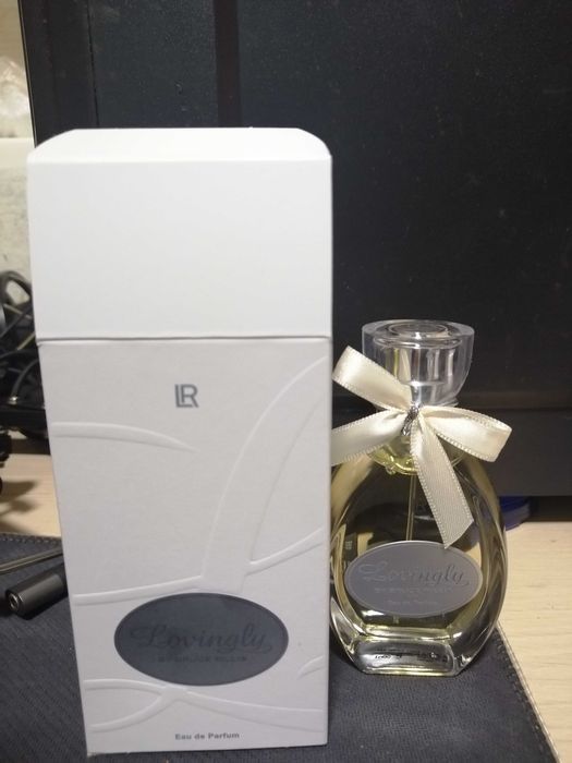 LR парфюм,лосион за тяло, почистваща пяна за лице. Козметичен комплект