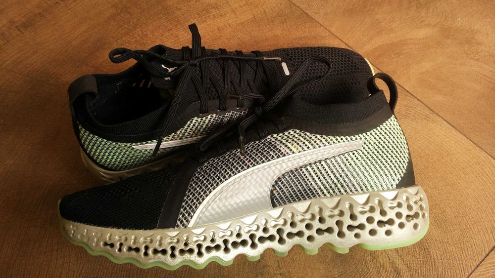 PUMA Calibrate Black Elektro Green раз. EUR 41 летни маратонки 88-13-S