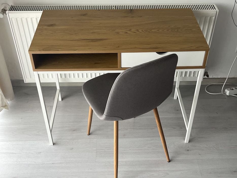 Birou + scaun JYSK TRAPPEDAL & JONSTRUP, set home office