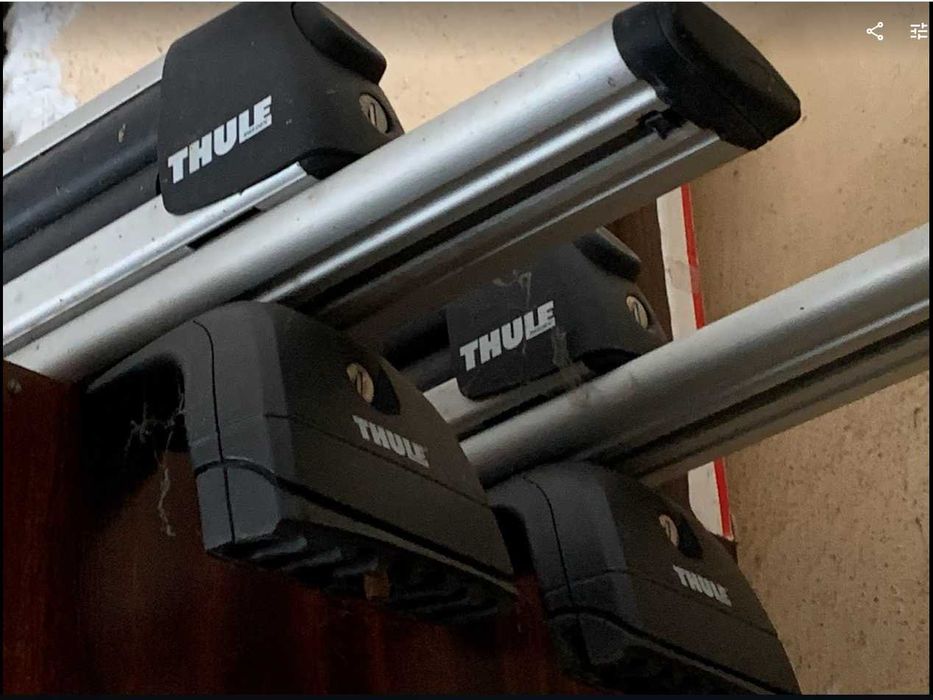 напречни греди за багажник кола и ски багажник THULE