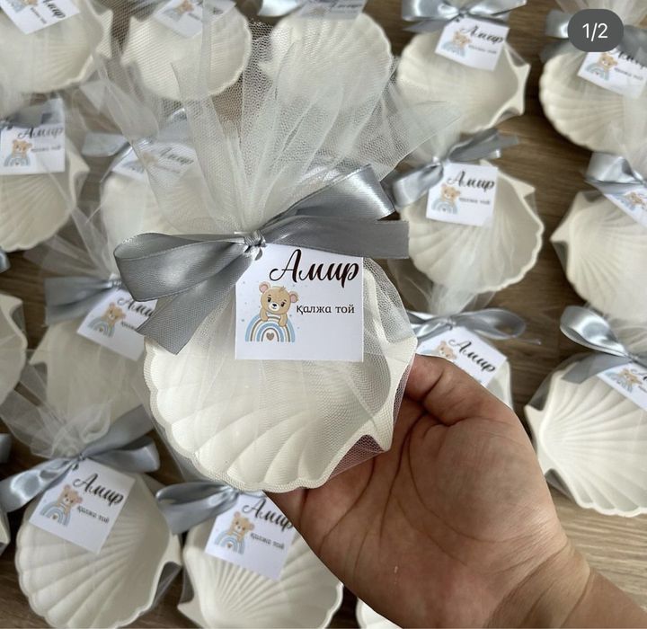 Бонбонерки из гипса