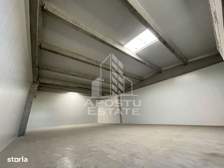 Hala in parc industrial, depozitare sau productie, 523 mp