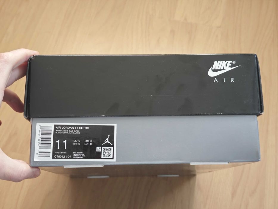 Jordan retro 11 "Legend blue" 2024 mid marimea 45 (US 11) originali