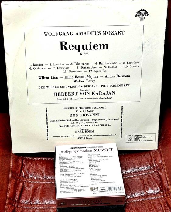 Mozart - pachet muzica clasica (compilatie+vinil) + carte