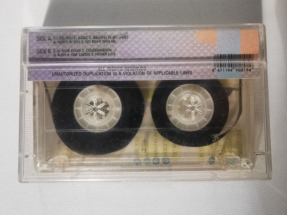 Caseta Depeche Mode Carcasa  Songs of Faith and Devotion
 (1993)