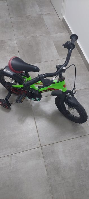 Bicicleta copii Scirocco cu roti ajutatoare
