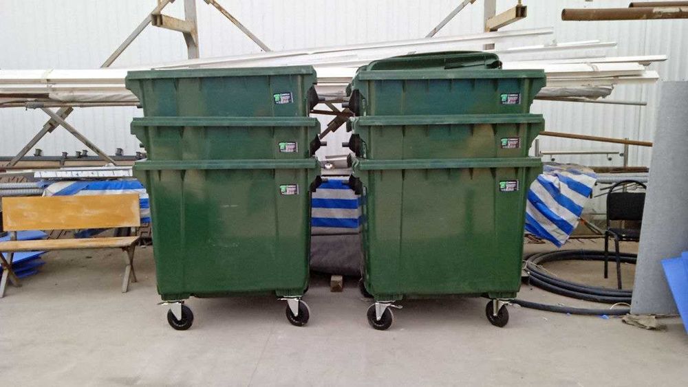 Мусорные контейнеры металлические в ассортименте