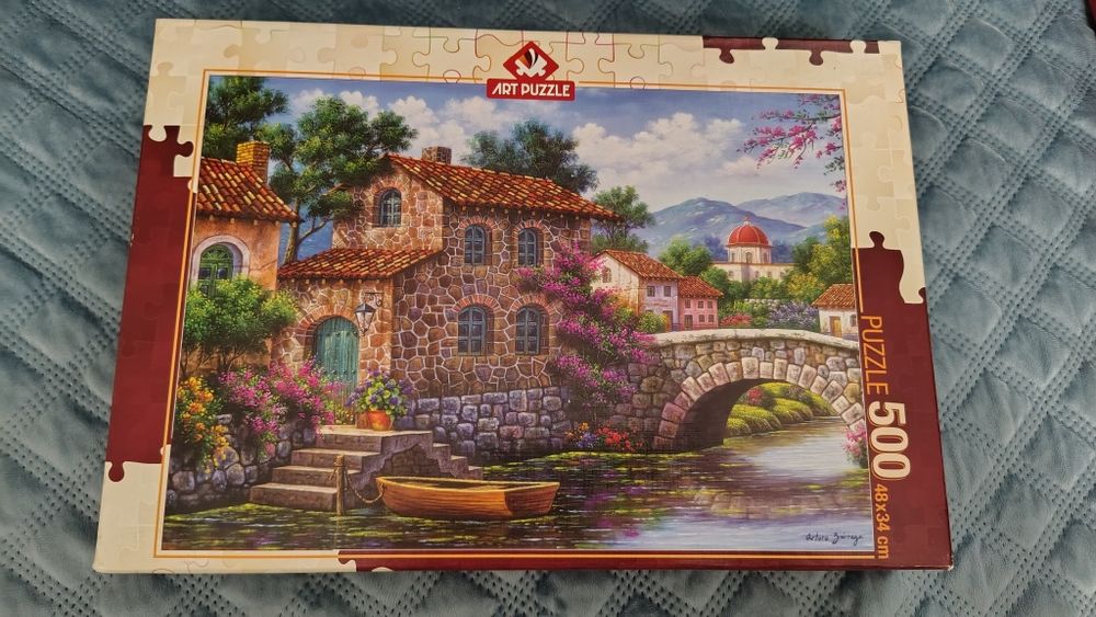 Пъзели 500 и 1000 части