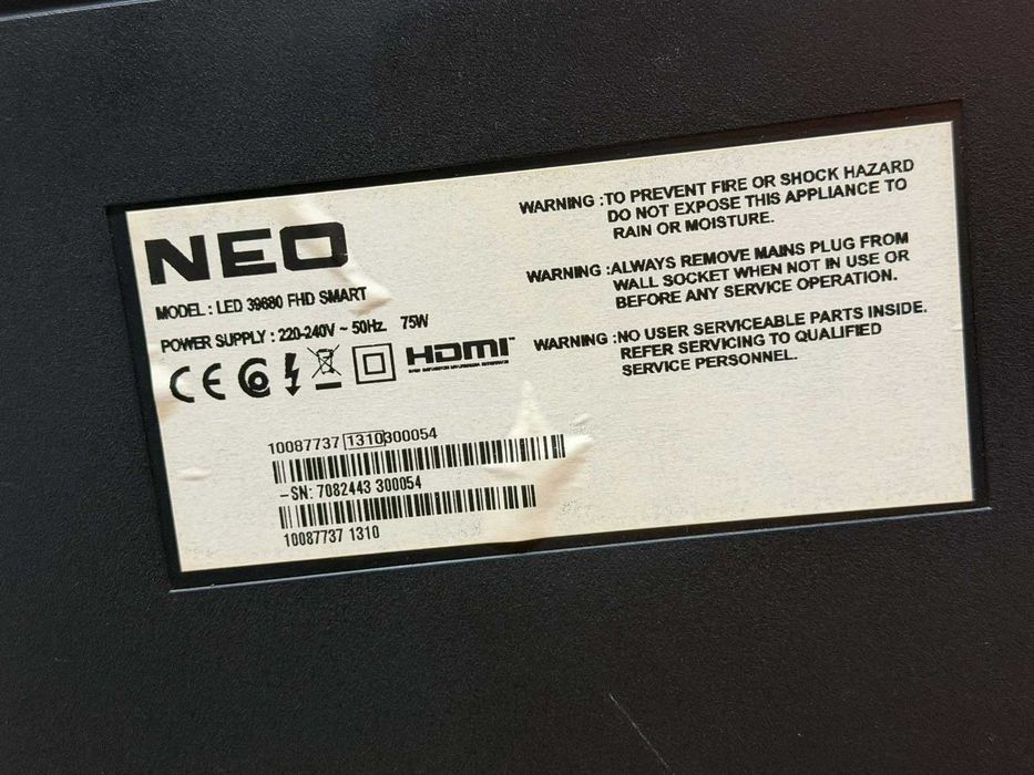 Телевизор NEO LED 39880 FHD SMART – 39"