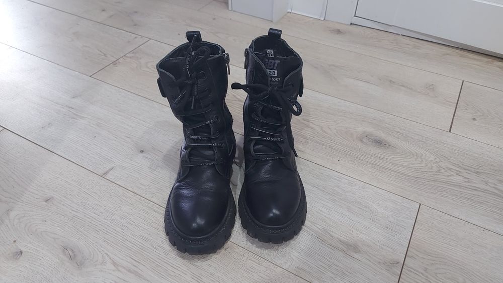 Ботинки зимние натуральные