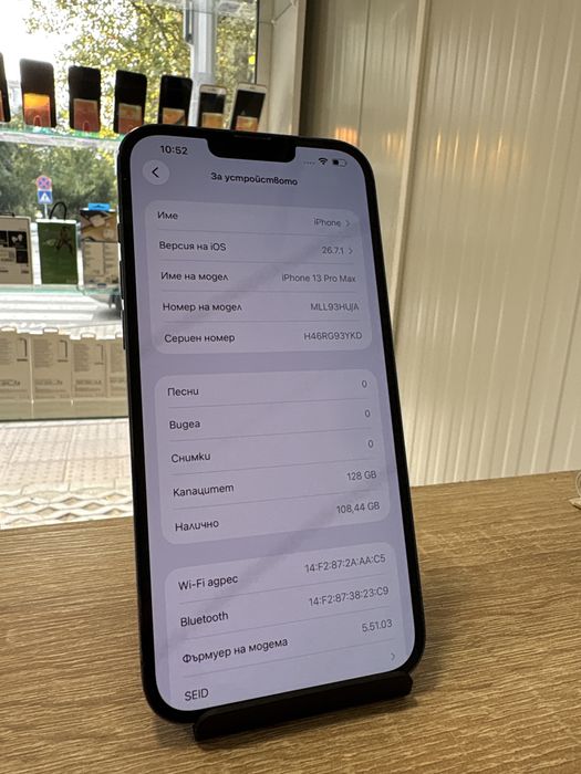 Iphone 13 Pro Max Sierra Blue 128GB
