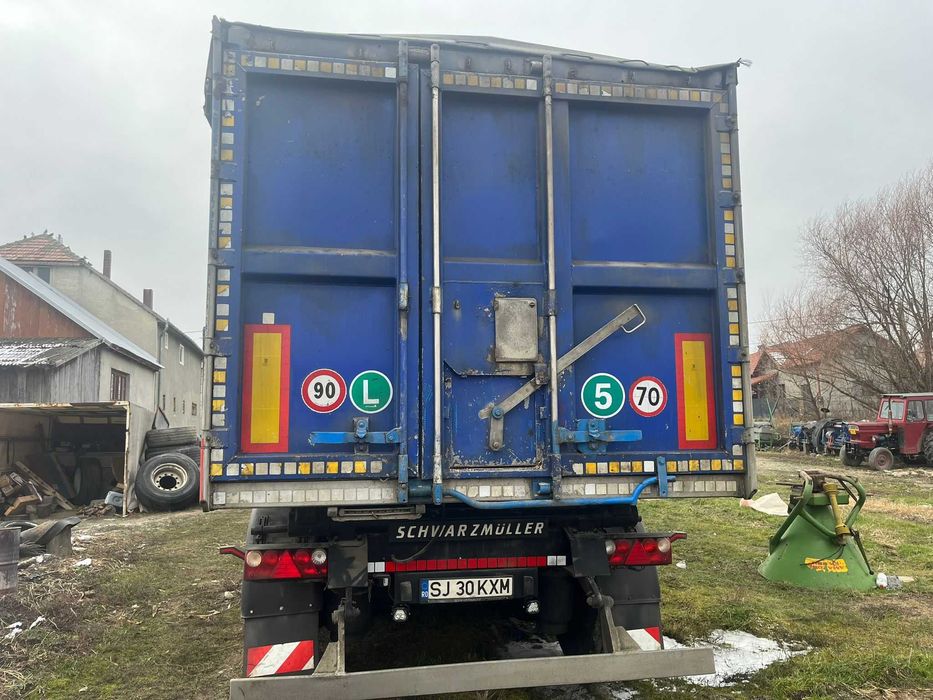 Mercedes Actros+Bena cereale 53Mc