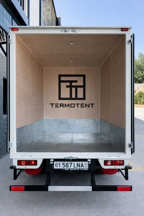 Avtotent furgon Foton dubulkabina