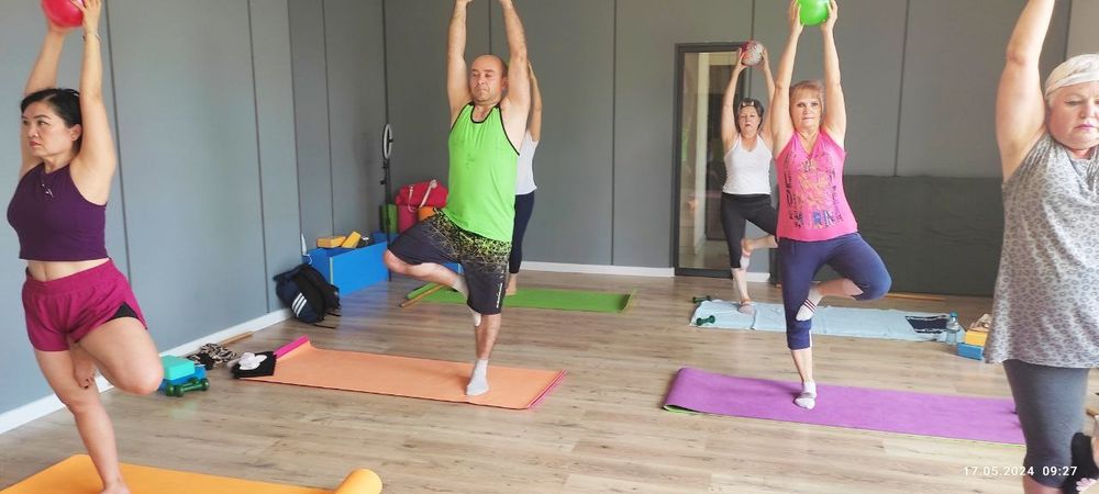 Открыт набор на фитнес-йогу