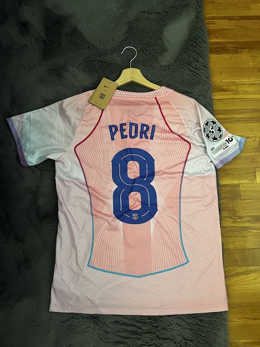 Pedri Barcelona Tricou Nr 8