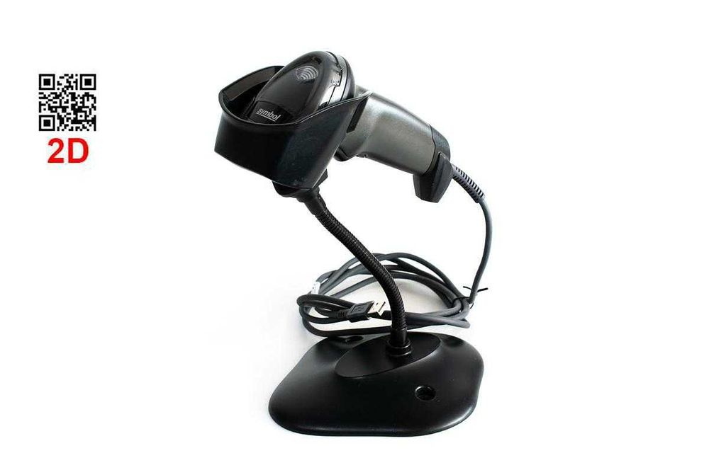 • 2D Баркод скенер за магазин/склад/аптека Symbol DS4308 със стойка