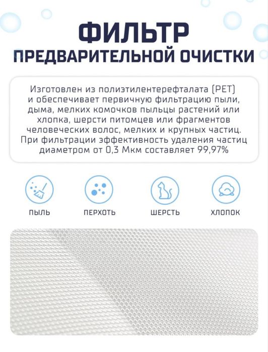 Фильтр для очистителя воздуха