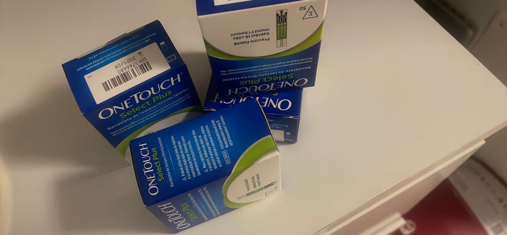Teste Glicemie Bandelete One Touch Slect Plus noi sigilate