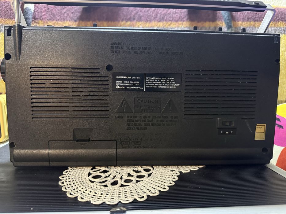 Vand Radio Universum Stereo Radio Recorder