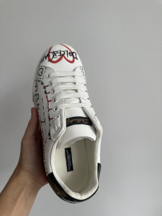 Adidasi dolce gabbana “Ti amo”