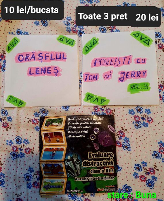 DVD cu desene si Matematica
