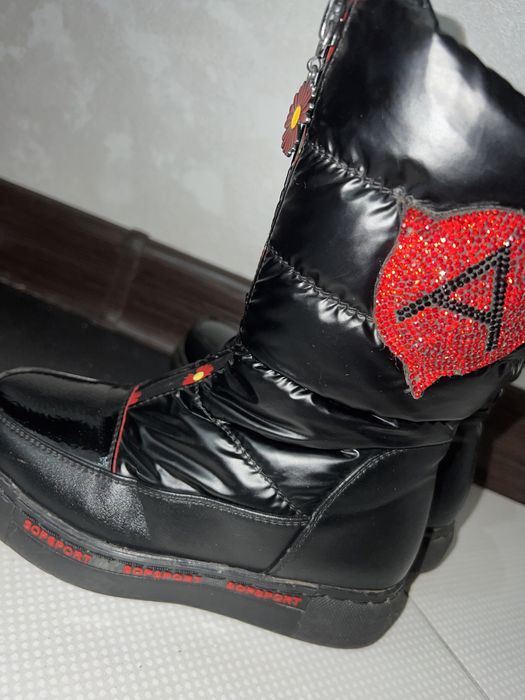 Сапоги зимние на девочку