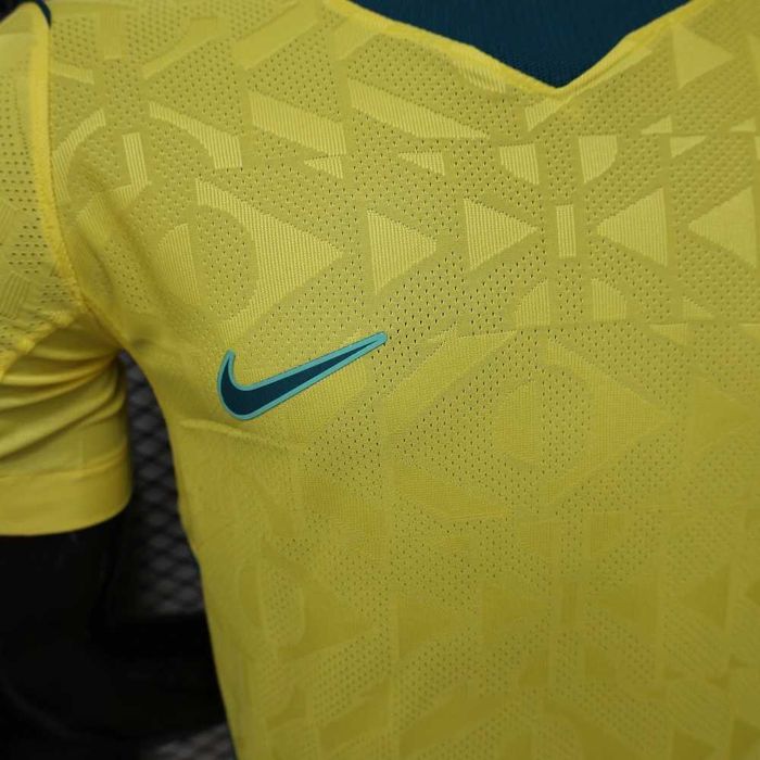 Tricou Brazilia Home Kit - Vini Jr. 7 Player Version