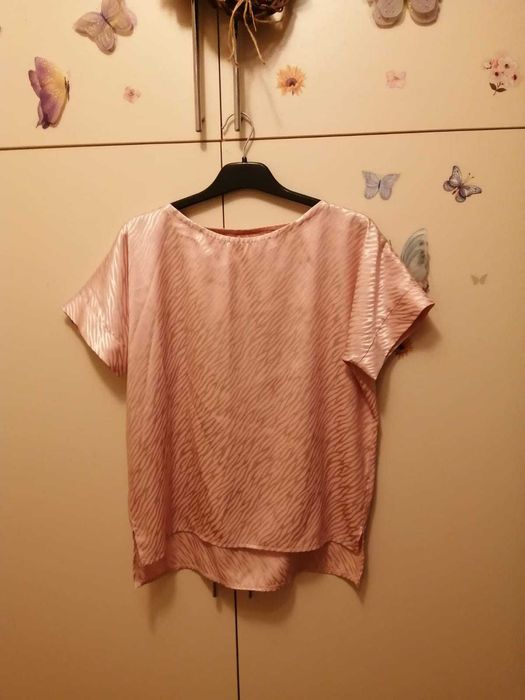 Bluza eleganta cu maneca scurta