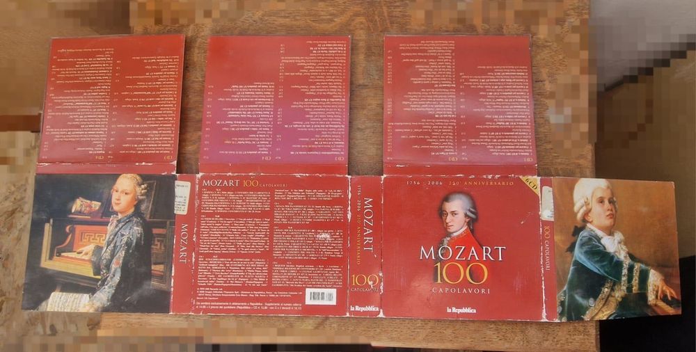 6 CD-uri Mozart 100 Capolavori