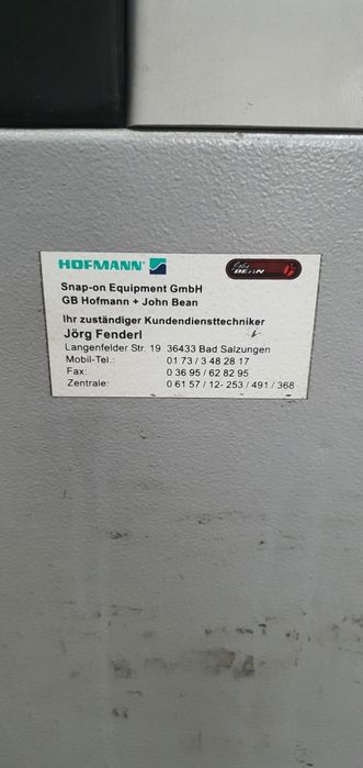 Utilaje dejantat roti si echilibrat Hoffman Geodyna Mounty
