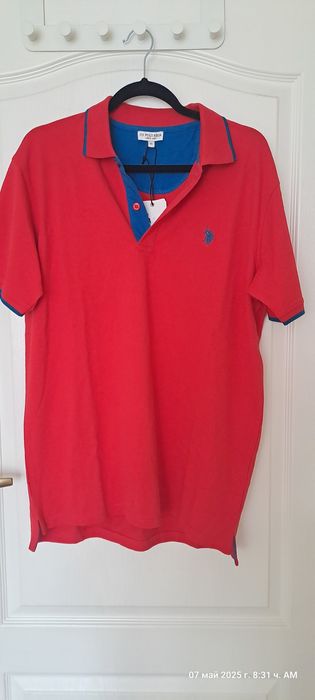 Мъжка Блуза с къс ръкав